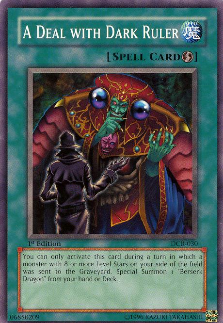 A Deal With Dark Ruler